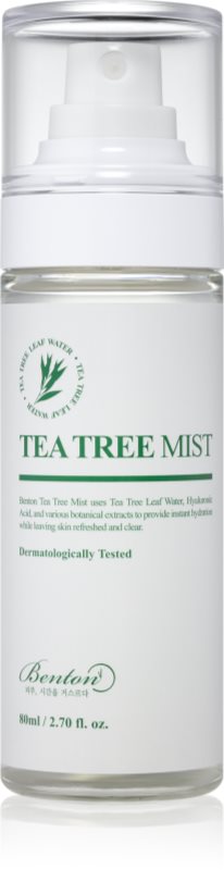 Benton Tea Tree antioxidačná hydratačná hmla na tvár s extraktom z čajovníku