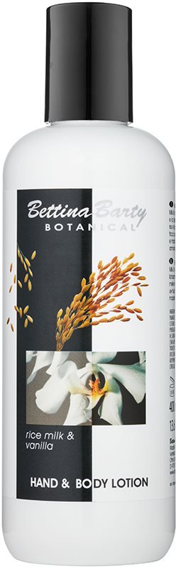 Bettina Barty Botanical Rise Milk & Vanilla losjon za roke in telo