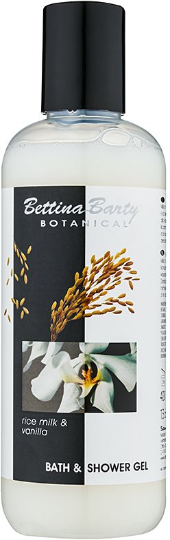 Bettina Barty Botanical Rise Milk & Vanilla sprchový a kúpeľový gél