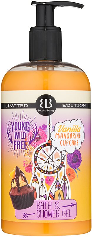Bettina Barty Vanilla Mandarine Cupcake gel za prhanje in kopanje