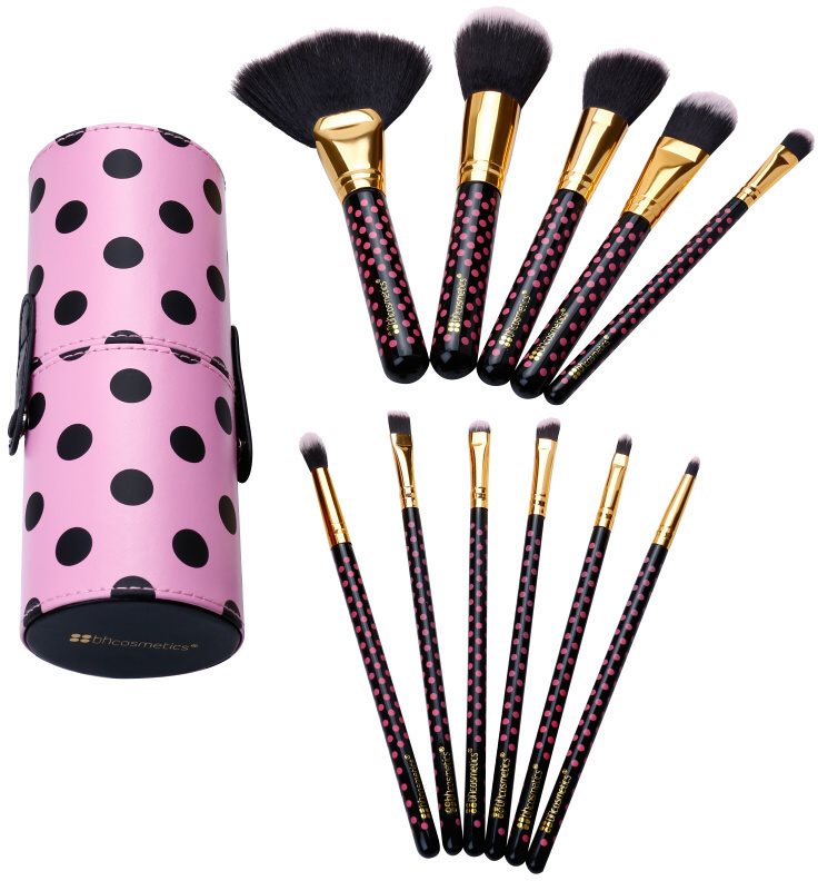 BH Cosmetics Pink-A-Dot Pinselset