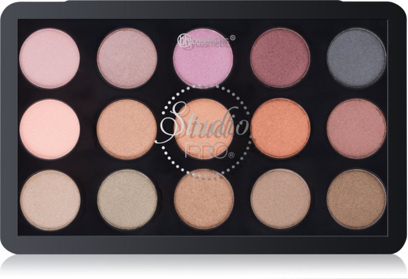 BH Cosmetics Studio Pro палітра тіней для повік для мокрого та сухого способу нанесення