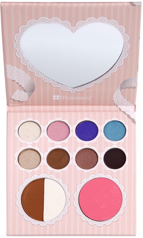BH Cosmetics That´s Heart gama de produse cosmetice make-up cu oglinda mica