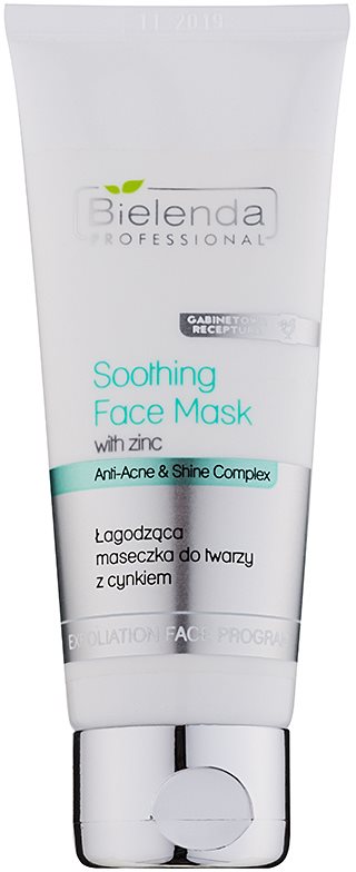 Bielenda Professional Anti-Acne & Shine Complex Soothing Mask For Oily Acne - Prone Skin