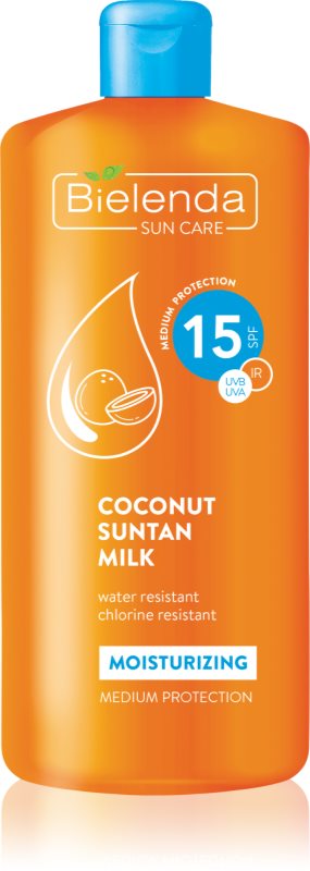 Bielenda Sun Care ενυδατικό αντηλιακό γαλάκτωμα SPF 15