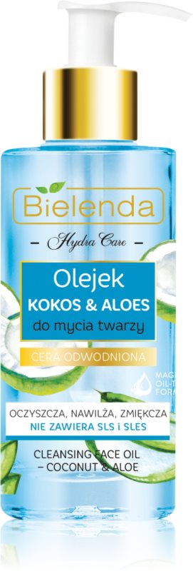 Bielenda Hydra Care Coconut & Aloe olejek oczyszczający Do cery wysuszonej i suchej