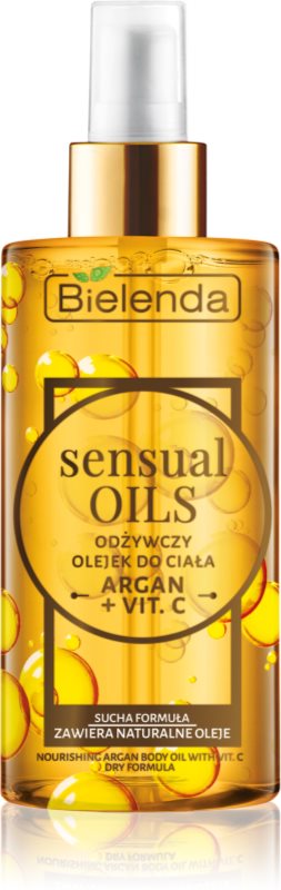 Bielenda Sensual Body Oils olio corpo nutriente con vitamina C