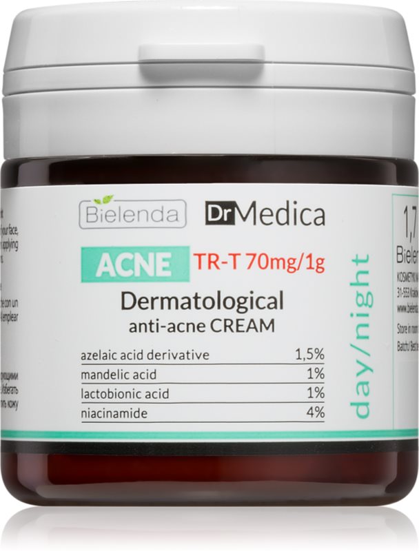 Bielenda Dr Medica Acne krema za obraz za mastno k aknam nagnjeno kožo