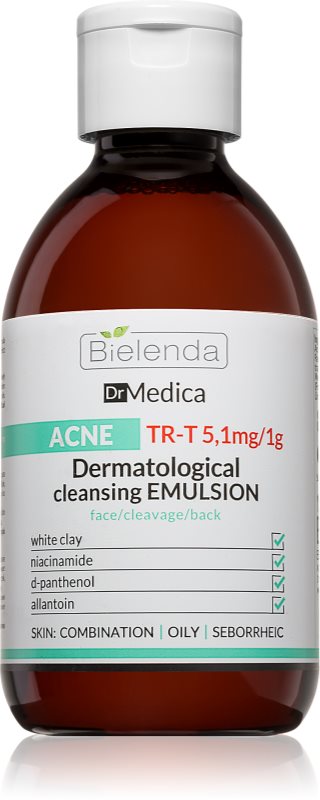 Bielenda Dr Medica Acne emulsione detergente dermatologica per pelli grasse con tendenza all'acne
