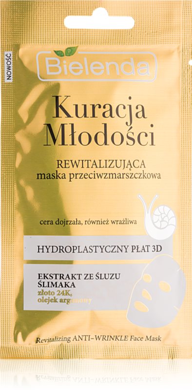 Bielenda Youth Therapy revitalizirajuća sheet maska za lice