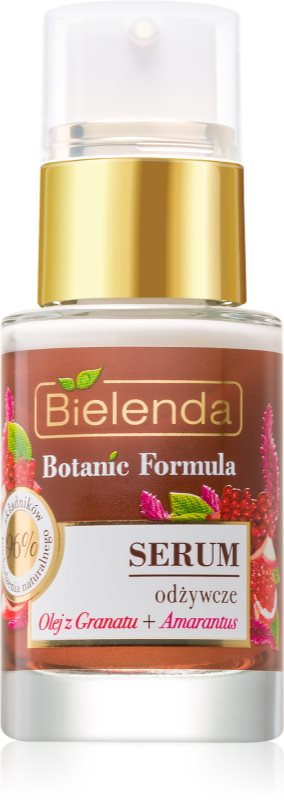 Bielenda Botanic Formula Pomegranate Oil + Amaranth siero viso lenitivo e nutriente