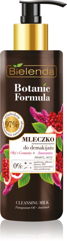 Bielenda Botanic Formula Pomegranate Oil + Amaranth latte detergente viso