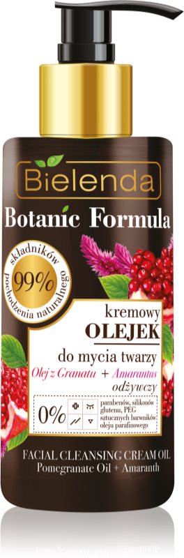 Bielenda Botanic Formula čistilno olje za obraz