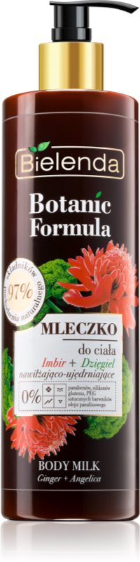 Bielenda Botanic Formula Ginger + Angelica Moisturizing And Firming Body Lotion
