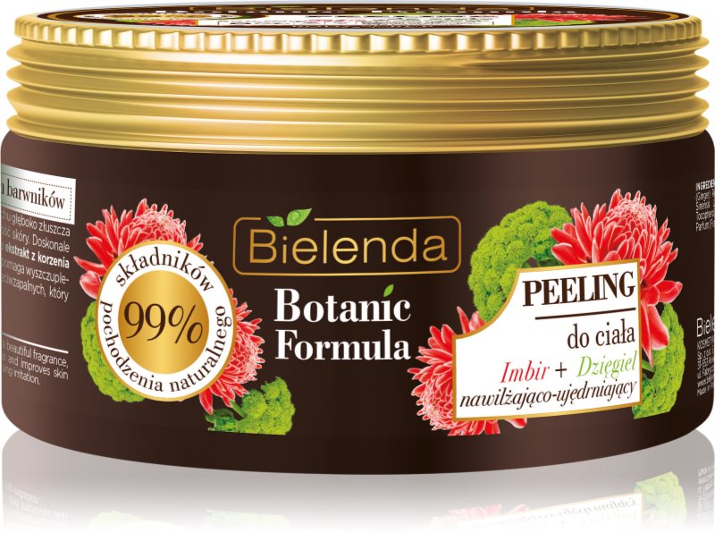 Bielenda Botanic Formula Ginger + Angelica odżywczy peeling do ciała
