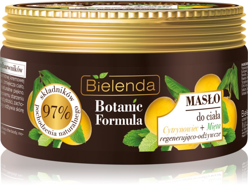 Bielenda Botanic Formula Lemon Tree Extract + Mint odżywcze masło do ciała