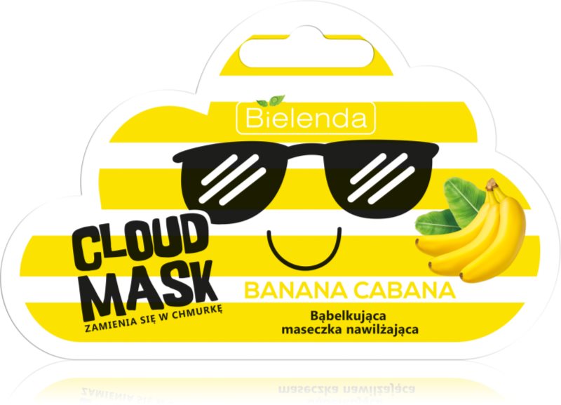Bielenda Cloud Mask Banana Cabana maschera idratante viso