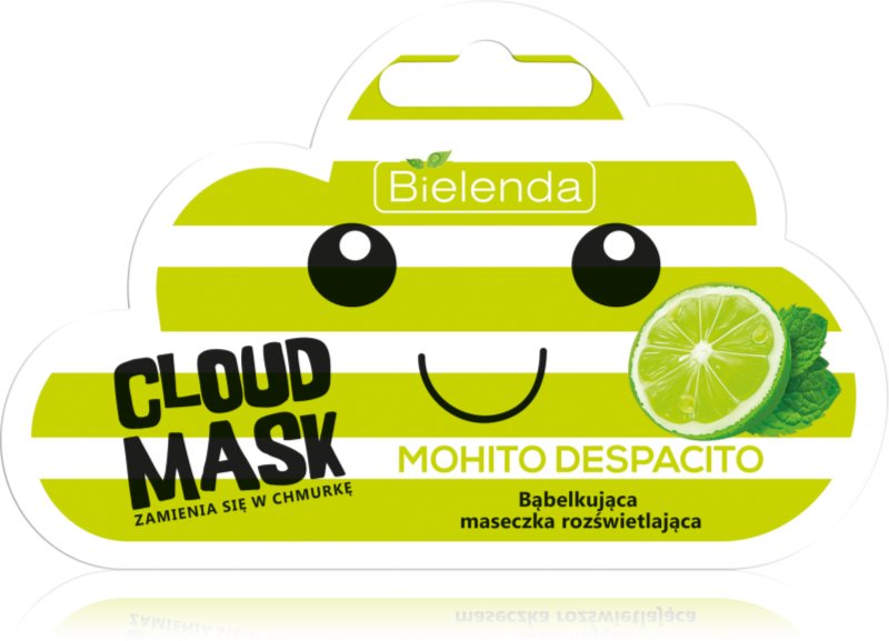 Bielenda Cloud Mask Mohito Despacito posvetlitvena maska za obraz