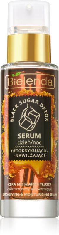 Bielenda Black Sugar Detox siero detergente detossinante