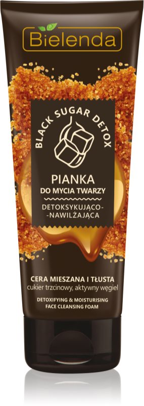 Bielenda Black Sugar Detox mousse detergente detossinante