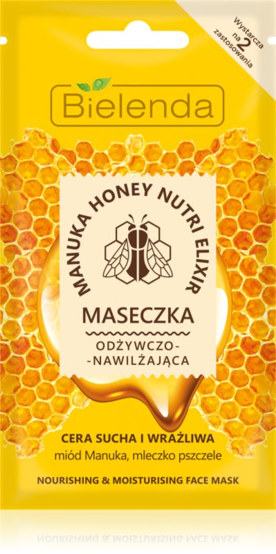 Bielenda Manuka Honey vlažilna in hranilna maska