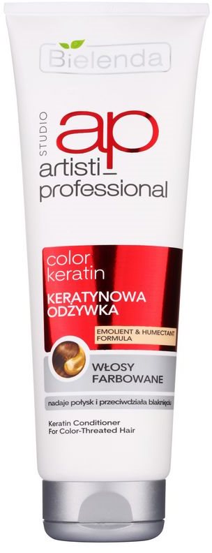 Bielenda Artisti Professional Color Keratin balsam regenerator pentru par vopsit