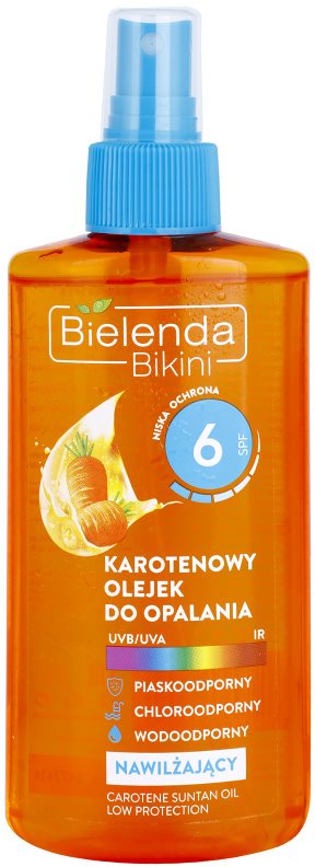 Bielenda Bikini Carotene Hydraterende Bruiningsolie in Spray SPF 6