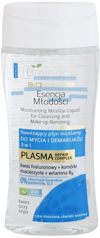 Bielenda BioTech 7D Essence of Youth 30+ Micellar Cleansing Water 3 In 1