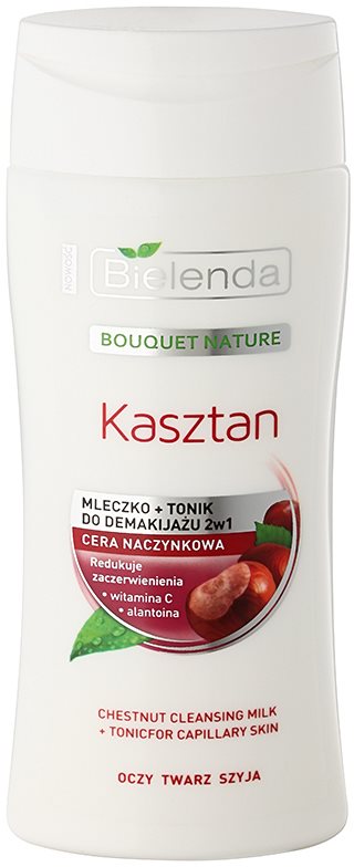 Bielenda Chestnut čisticí mléko a pleťové tonikum 2 v 1