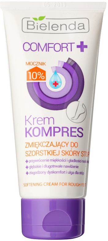 Bielenda Comfort+ Cremă emolientă pentru pielea bătătorită a piciorelor