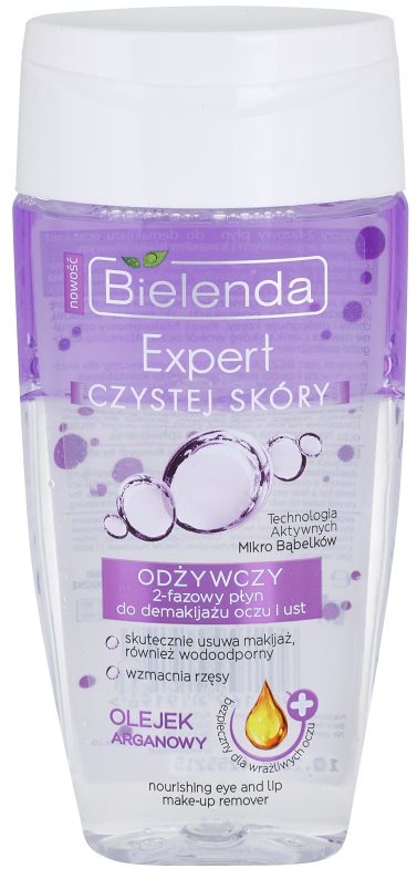 Bielenda Expert Pure Skin Nourishing Oog en Lippen Make-up Remover