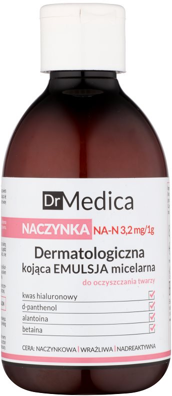 Bielenda Dr Medica Capillaries émulsion micellaire nettoyante petits vaisseaux dilatés et éclatés