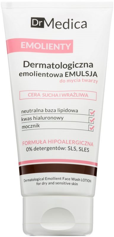 Bielenda Dr Medica Emollients čisticí emulze pro suchou až citlivou pleť