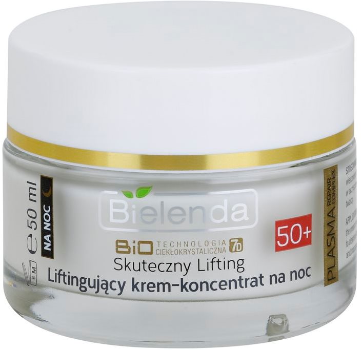 Bielenda Effective Lifting Herstellende Nachtcrème tegen Rimpels