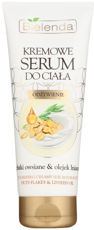 Bielenda Outs Flakes & Linseed Oil krémové sérum na tělo pro výživu a hydrataci