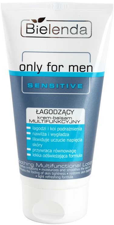 Bielenda Only for Men Sensitive łagodzący balsam multifunkcyjny do cery wrażliwej i skłonnej do podrażnień