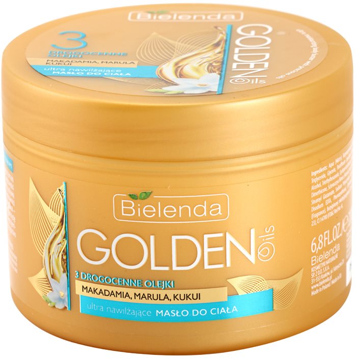 Bielenda Golden Oils Ultra Hydration intensive Körperbutter mit feuchtigkeitsspendender Wirkung