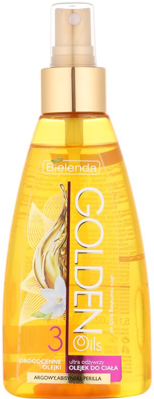 Bielenda Golden Oils Ultra Nourishing óleo de banho e duche para pele seca