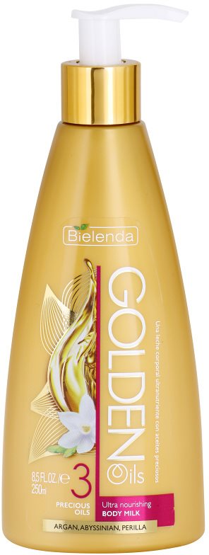 Bielenda Golden Oils Ultra Nourishing intenzivní tělové mléko pro suchou pokožku
