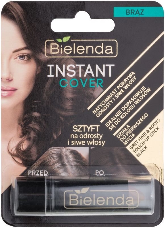 Bielenda Instant Cover Haarcorrector voor Uitgroei en Grijshaar