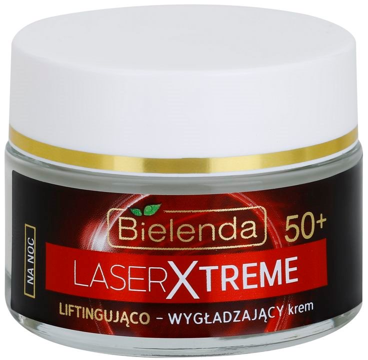 Bielenda Laser Xtreme 50+ noćna krema za zaglađivanje s lifting učinkom