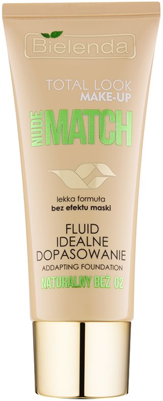 Bielenda Total Look Make-up Nude Match Make-up – Fluid zum vereinheitlichen der Hauttöne