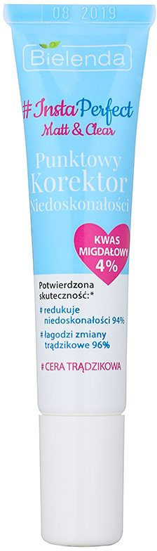Bielenda #Insta Perfect Matt & Clear lokalna korekcijska njega za nesavršenosti na licu