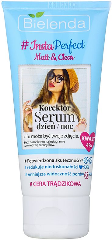 Bielenda #Insta Perfect Matt & Clear intensywne serum korekcyjne do skóry z niedoskonałościami