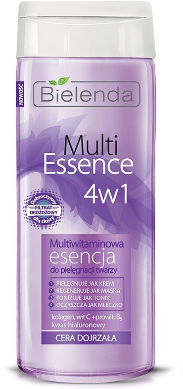 Bielenda Multi Essence 4 in 1 essência multivitamínica para pele madura