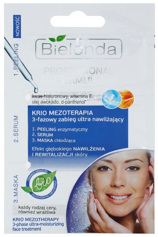 Bielenda Professional Formula Peeling, Serum en Masker met Hydraterende Werking