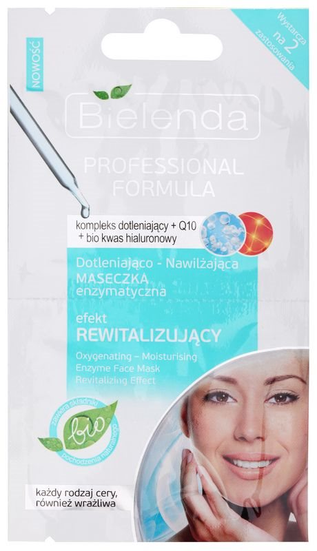 Bielenda Professional Formula Revitalisierende Maske mit feuchtigkeitsspendender Wirkung