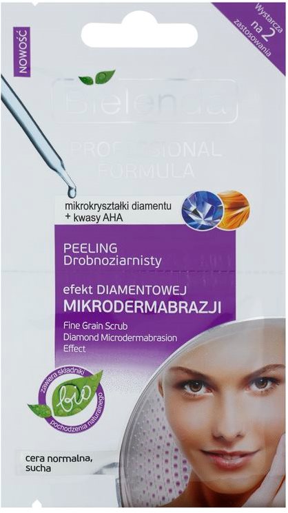 Bielenda Professional Formula nježni gel za piling za normalno i suho lice