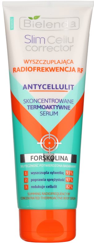 Bielenda SlimCellu Corrector Radiofrequency RF sérum termo ativo de corpo para emagrecimento anticelulite