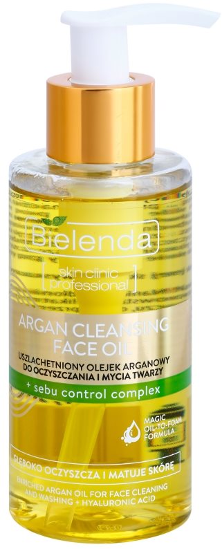 Bielenda Skin Clinic Professional Correcting arganový čisticí olej pro mastnou pleť